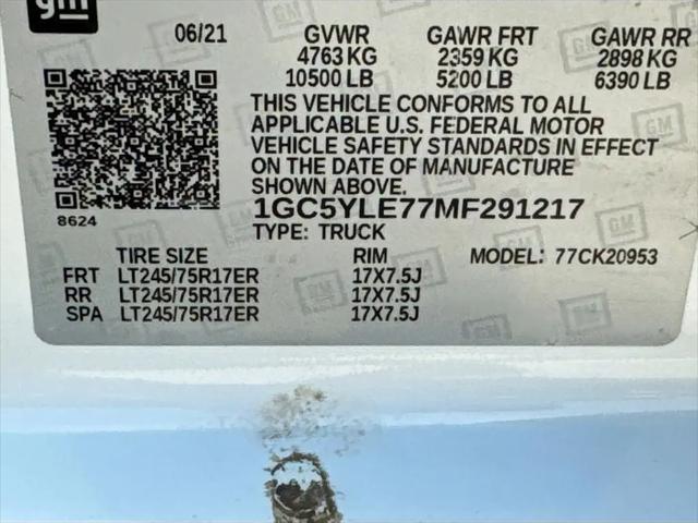 2021 Chevrolet Silverado 2500HD 4WD Double Cab Long Bed WT