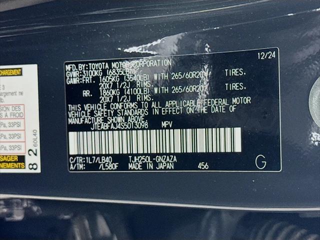 2025 Toyota Land Cruiser Base