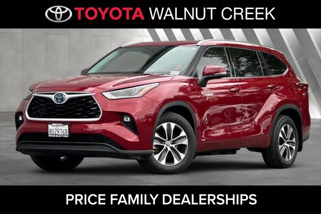 2021 Toyota Highlander Hybrid XLE for sale in Walnut Creek, CA