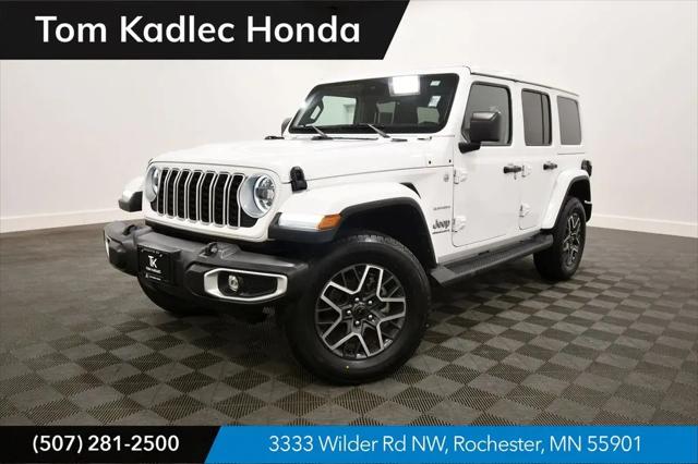 2024 Jeep Wrangler 4-Door Sahara 4x4 for sale in Rochester, MN
