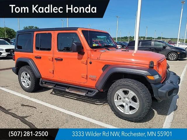 2018 Jeep Wrangler Unlimited Sport S 4x4 for sale in Rochester, MN
