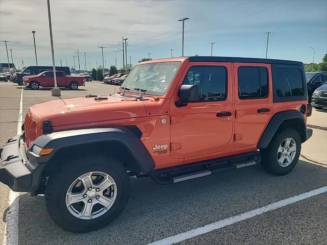 2018 Jeep Wrangler Unlimited Sport S 4x4