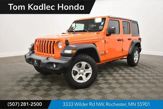 2018 Jeep Wrangler Unlimited Sport S 4x4 for sale in Rochester, MN