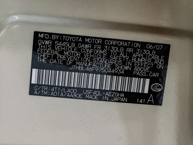 2007 Lexus LS 460 LS 460