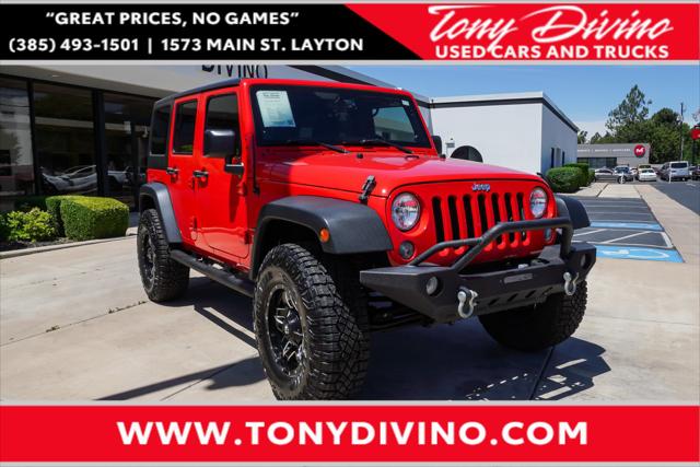2014 Jeep Wrangler Unlimited Sport for sale in Riverdale, UT