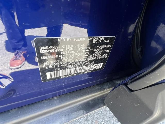 2026 Subaru Outback Limited XT