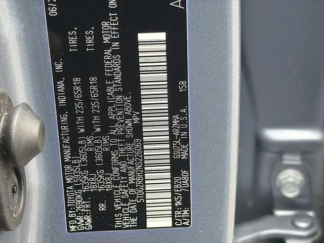 2022 Toyota Highlander XLE