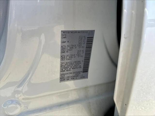 2024 Nissan Titan Crew Cab SV 4x4