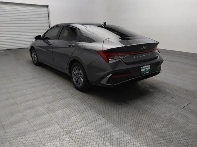 2025 Hyundai Elantra Hybrid Blue