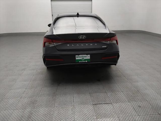 2025 Hyundai Elantra Hybrid Blue