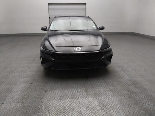 2025 Hyundai Elantra Hybrid Blue