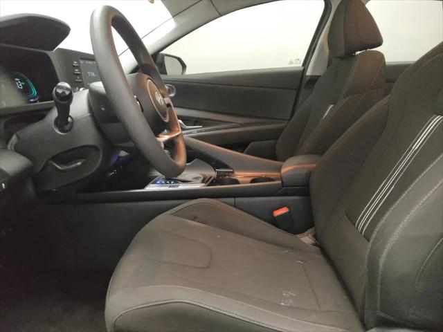2025 Hyundai Elantra Hybrid Blue