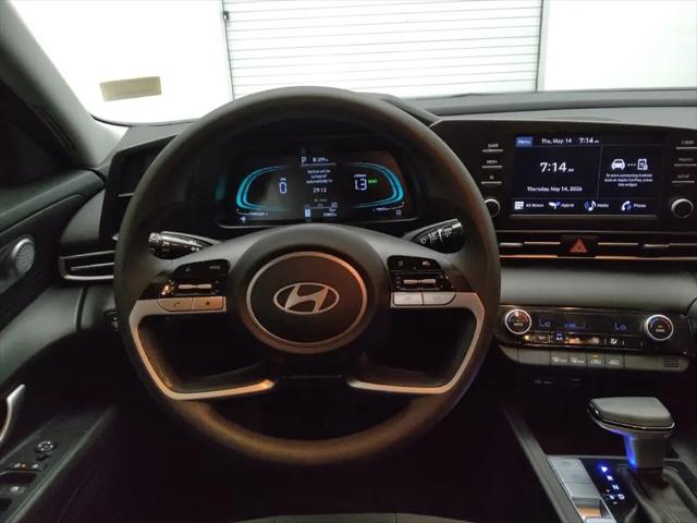 2025 Hyundai Elantra Hybrid Blue