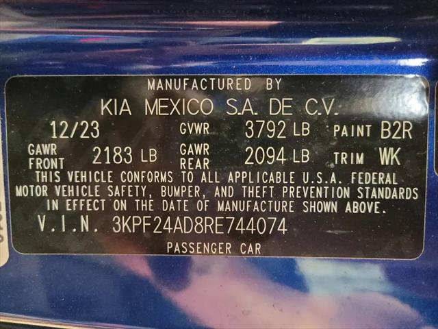 2024 Kia Forte LXS