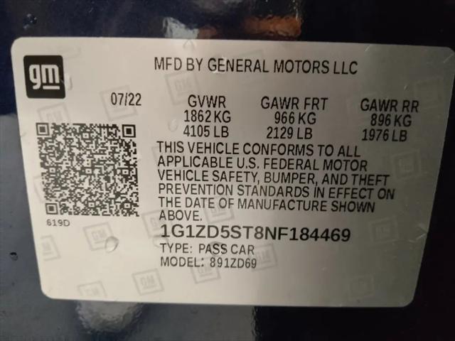 2022 Chevrolet Malibu FWD LT
