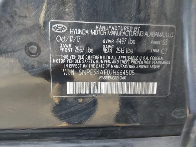 2018 Hyundai Sonata Sport