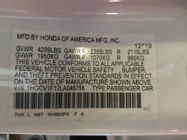 2020 Honda Accord LX