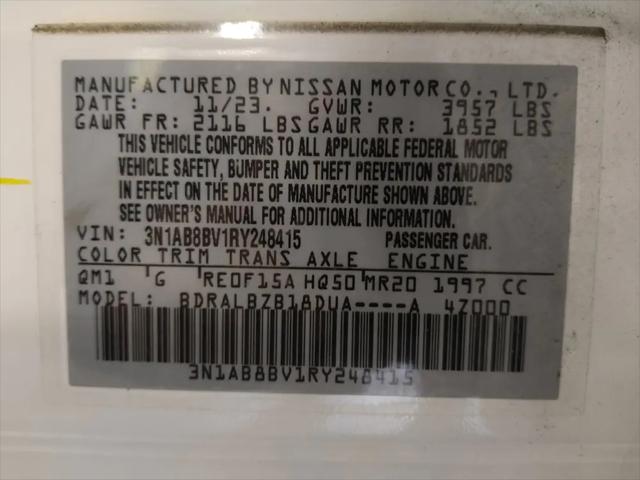 2024 Nissan Sentra S Xtronic CVT
