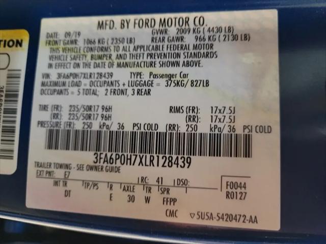 2020 Ford Fusion SE
