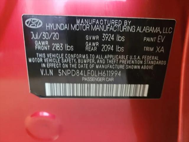 2020 Hyundai Elantra Value Edition