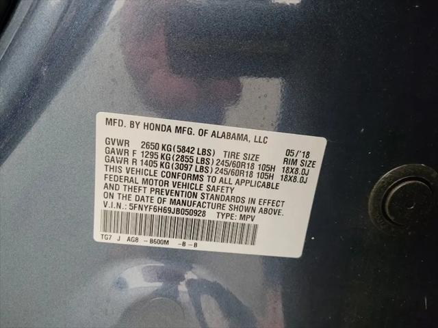 2018 Honda Pilot EX-L