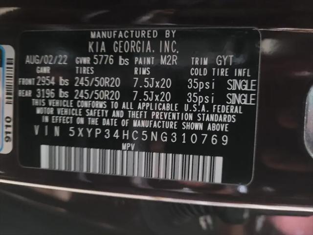 2022 Kia Telluride EX
