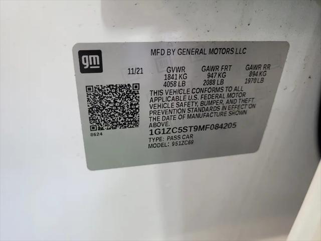 2021 Chevrolet Malibu FWD 1FL