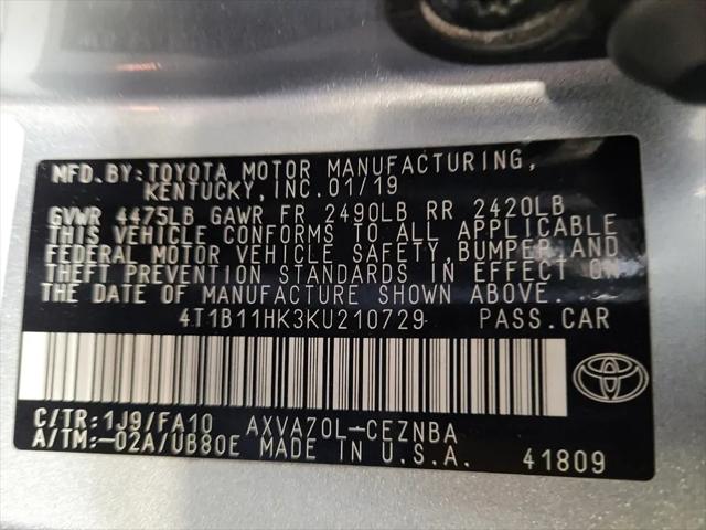 2019 Toyota Camry LE