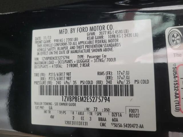 2014 Ford Mustang V6 Premium