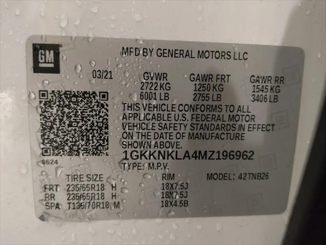 2021 GMC Acadia FWD SLE