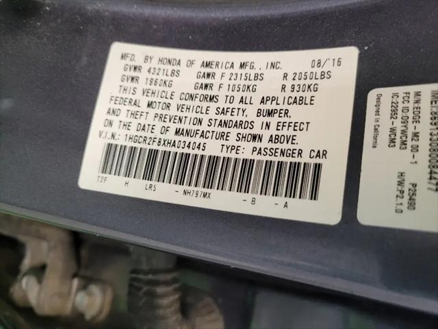 2017 Honda Accord EX-L
