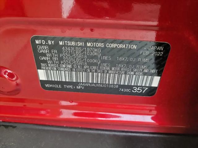 2022 Mitsubishi Outlander Sport 2.0 SE AWC