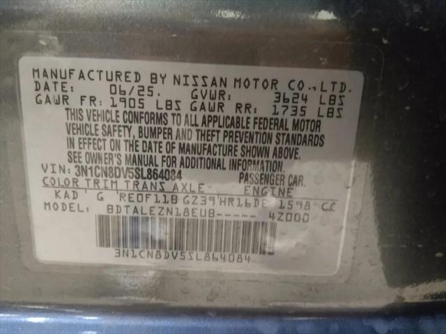 2025 Nissan Versa 1.6 S