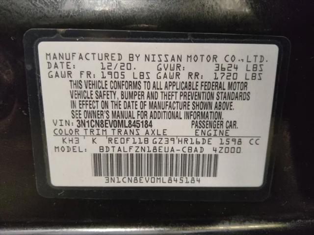 2021 Nissan Versa SV Xtronic CVT