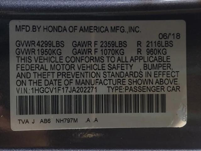 2018 Honda Accord LX