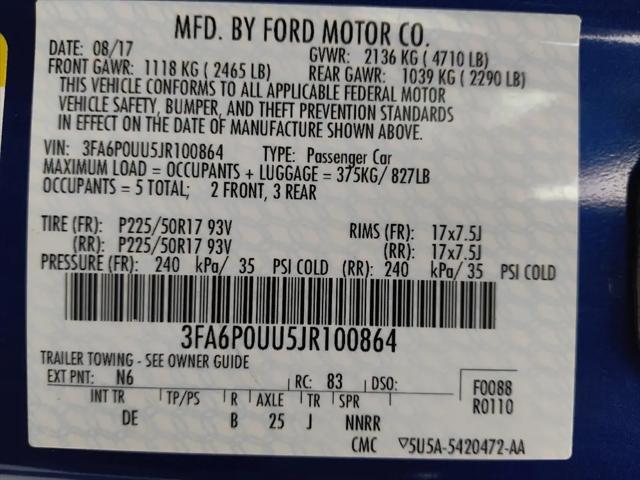 2018 Ford Fusion Hybrid S