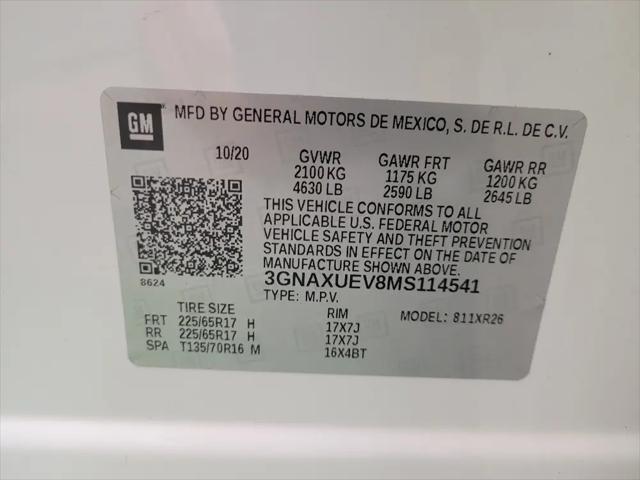 2021 Chevrolet Equinox AWD LT