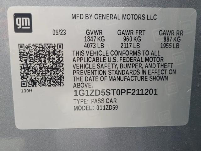 2023 Chevrolet Malibu FWD 1LT