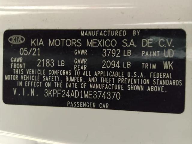 2021 Kia Forte FE