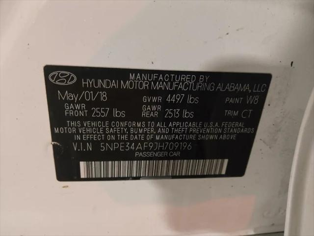 2018 Hyundai Sonata Sport+