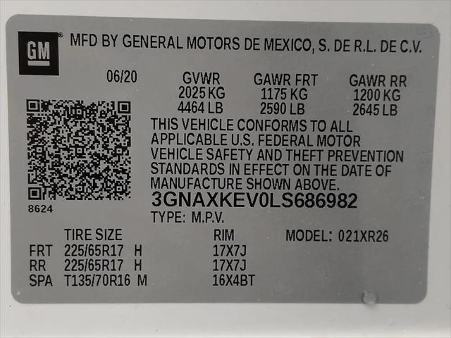 2020 Chevrolet Equinox FWD LT 1.5L Turbo