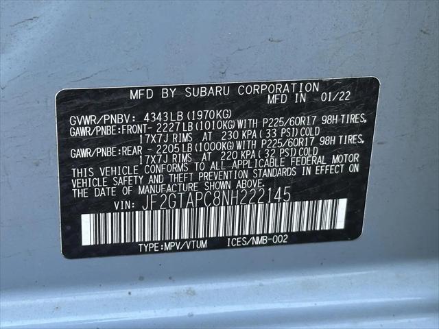 2022 Subaru Crosstrek Premium