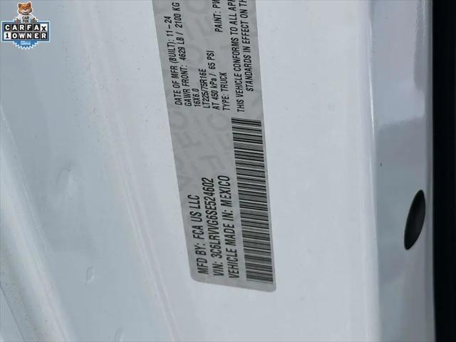 2025 Ram ProMaster 2500 Cargo Van Tradesman Low Roof 136" WB w/Pass Seat