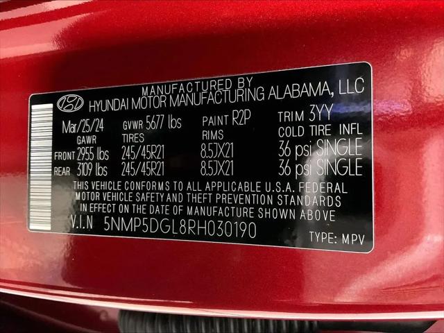 2024 Hyundai Santa Fe Calligraphy