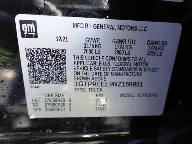2022 GMC Sierra 1500 Limited 4WD Crew Cab Standard Box AT4