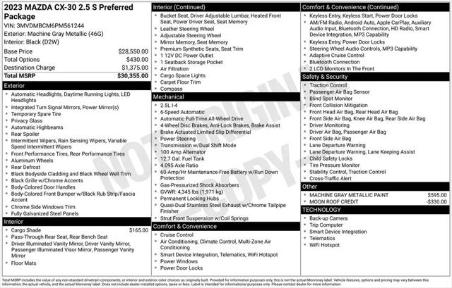2023 Mazda CX-30 2.5 S Preferred