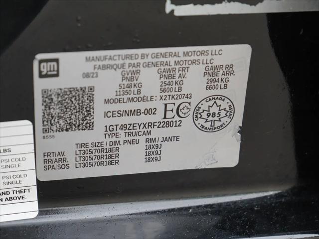 2024 GMC Sierra 2500HD AT4X