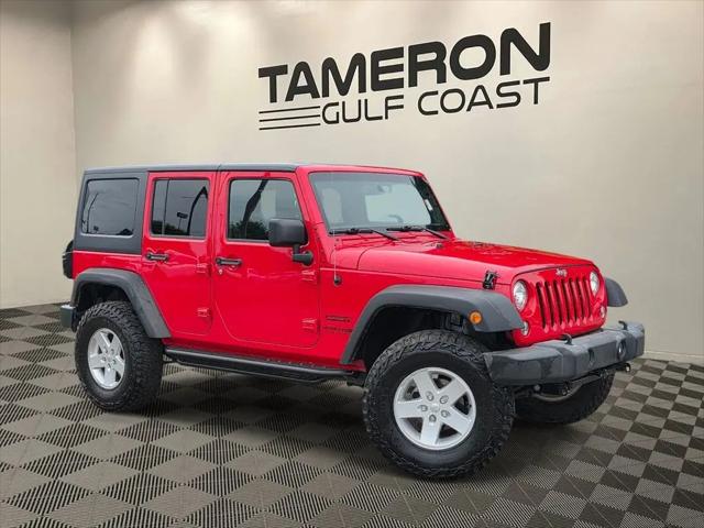 2018 Jeep Wrangler JK Unlimited Sport S 4x4 for sale in Mobile, AL
