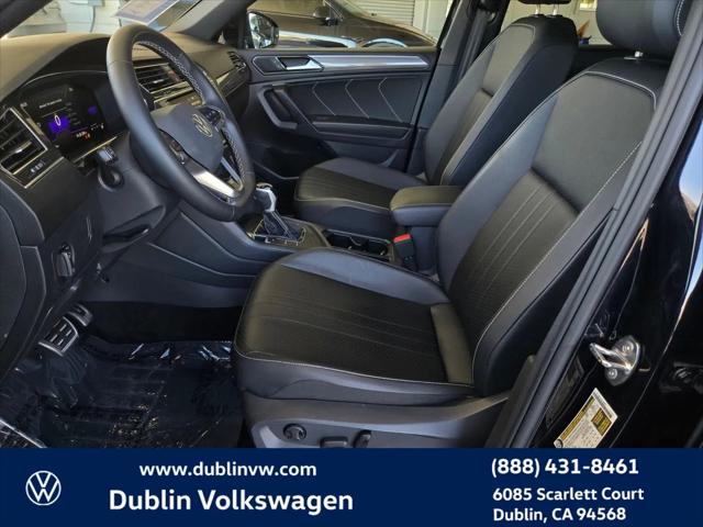 2023 Volkswagen Tiguan 2.0T SE R-Line Black