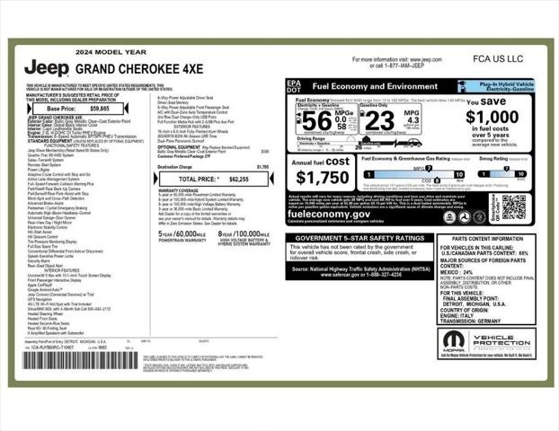 2024 Jeep Grand Cherokee 4xe